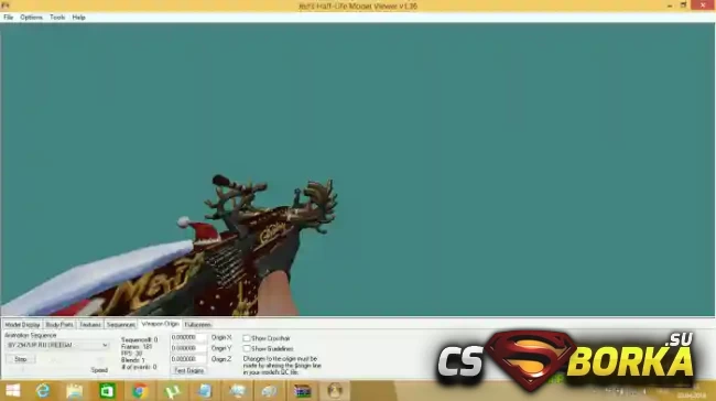 Модель оружия «M249 XMAS 2019 » для CS 1.6 для CS 1.6