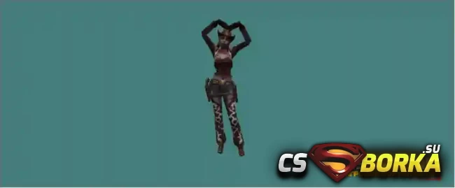Модель зомби «Light Cowgirl Origin» для CS 1.6 для CS 1.6