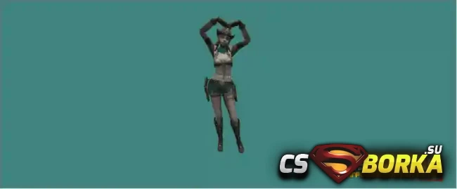 Модель зомби «Light Cowgirl Host» для CS 1.6 для CS 1.6