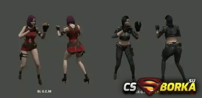Модели игроков «GEM из CrossFire» для CS 1.6 для CS 1.6