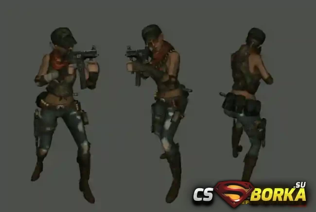 Модель игрока «Viper Red Kopassus из Point Blank» для CS 1.6 для CS 1.6
