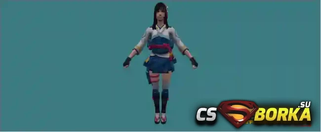 Модель игрока «Sakura из SF2» для CS 1.6 для CS 1.6