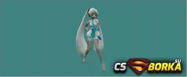 Модель игрока «Snow Miku» для CS 1.6 для CS 1.6