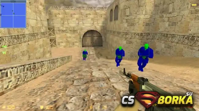 Приватный чит «Timm3h Hack» для CS 1.6 для CS 1.6