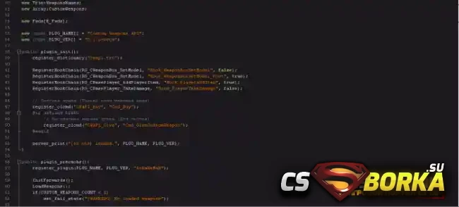 [ReApi] Плагин «Custom Weapons API» для CS 1.6 для CS 1.6