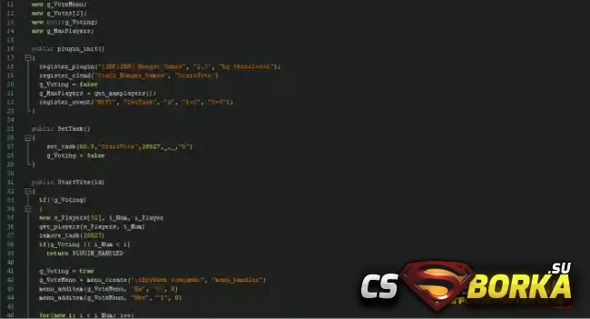 Плагин [JBE] «Hunger Games - Автоматическое включение V2.5» для  для CS 1.6